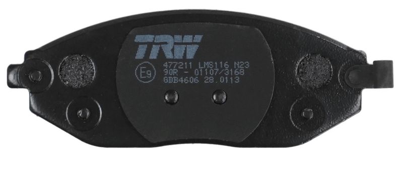 TRW GDB4606 Brake Pad Set, disc brake