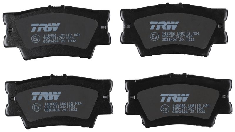 TRW GDB3426 Brake Pad Set, disc brake