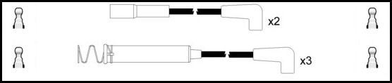 Juego de cables de encendido