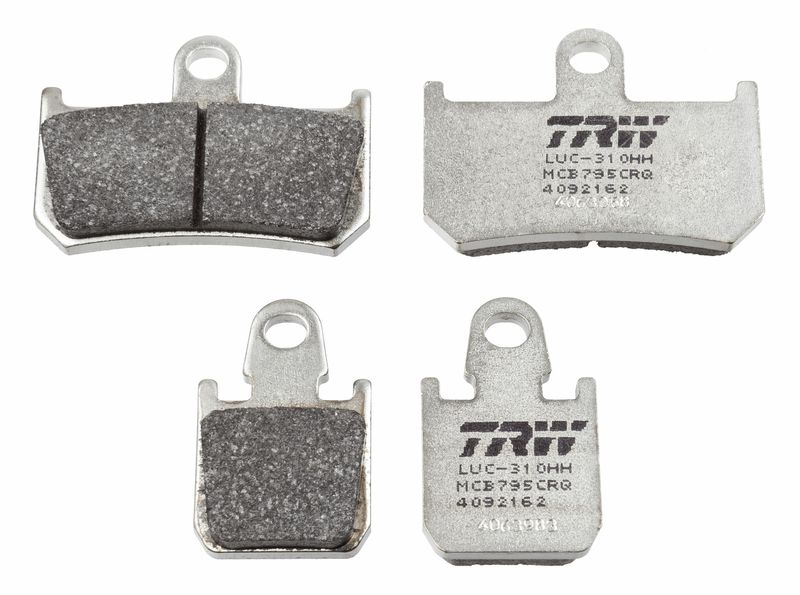 Bremsbelagsatz, Scheibenbremse