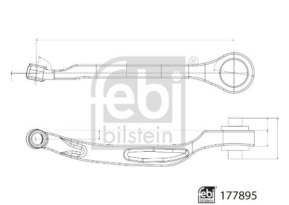 FEBI BILSTEIN 177895 Control/Trailing Arm, wheel suspension