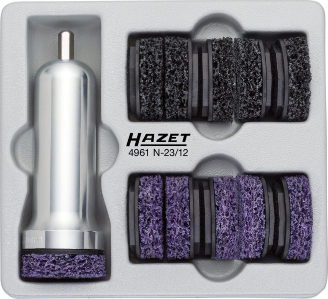 HAZET 4961N-23/12 Cleaning Kit, wheel hub
