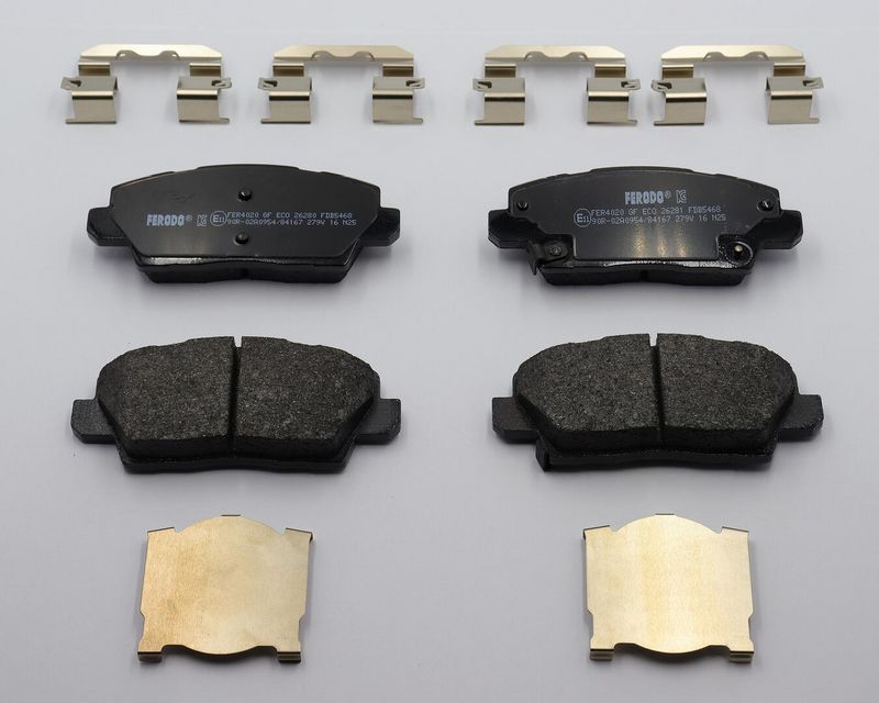Remblokken set Voor , past: KIA PICANTO III 1.0/1.0LPG/1.2 03.17-