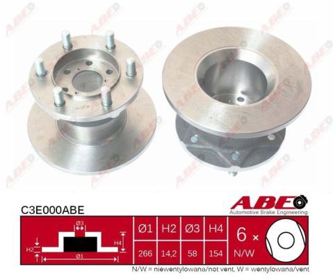 ABE C3E000ABE Brake Disc
