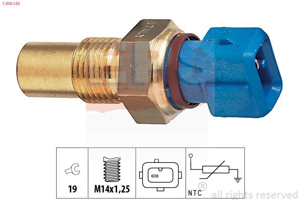 Sensor, temperatura del refrigerante