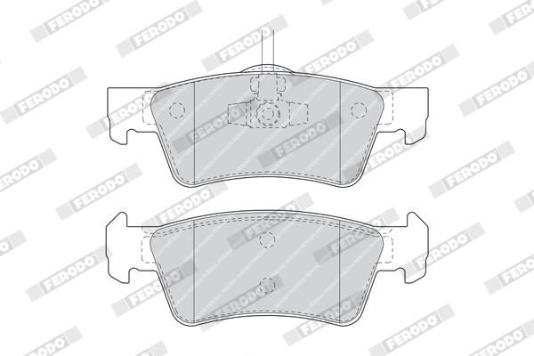FERODO Plaquettes de frein à disque FDB1460