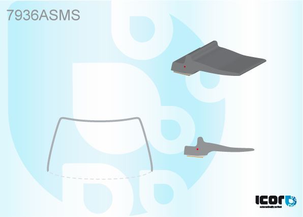 GLAVISTA 800067 Windscreen Frame