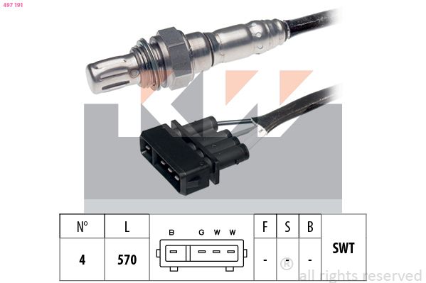 KW lambdaszonda 497 191