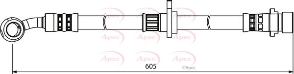 APEC Brake Hose HOS4000