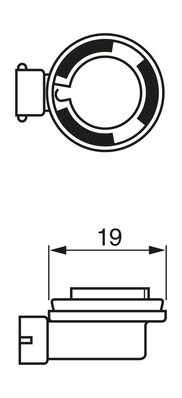 BOSCH 1 987 302 085 Bulb, spotlight