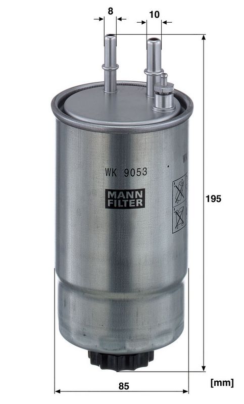 Kütusefilter, MANN-FILTER WK 9053 z