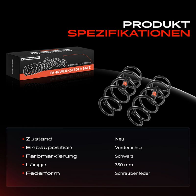 Frankberg 5481FB0008981 Suspension Spring