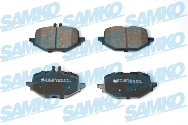 SAMKO 5SP2370 Brake Pad Set, disc brake