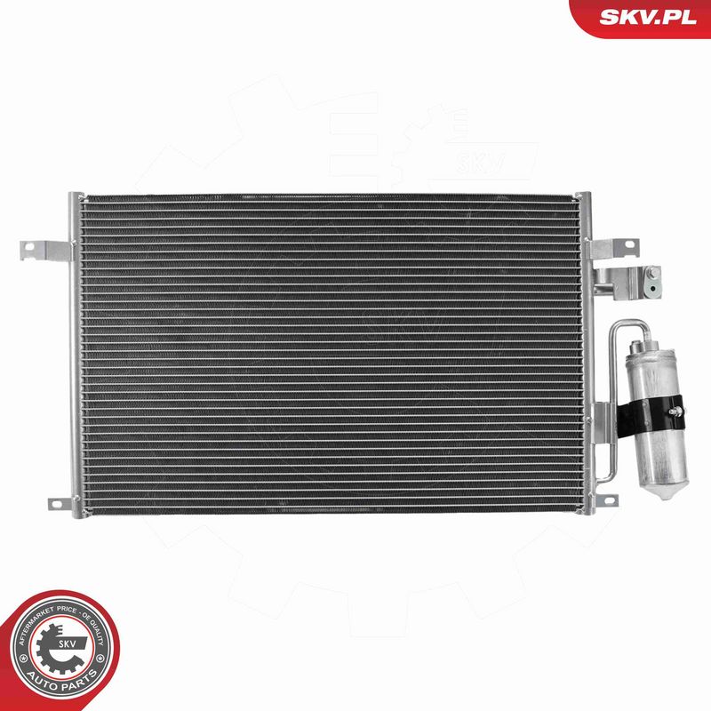 ESEN SKV 86SKV609 Condenser, air conditioning
