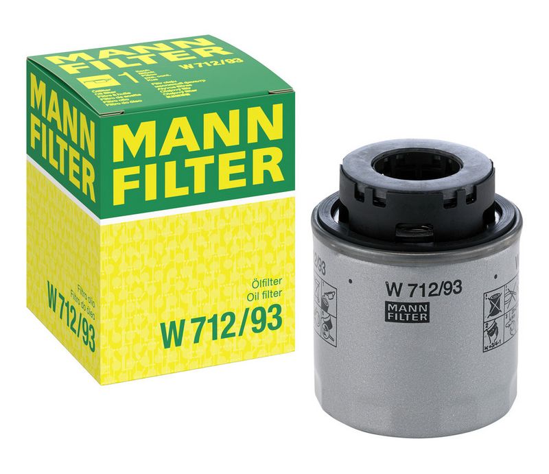 Õlifilter, MANN-FILTER W 712, 93