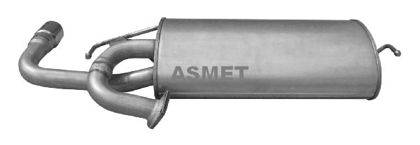 ASMET 26.026 Rear Muffler
