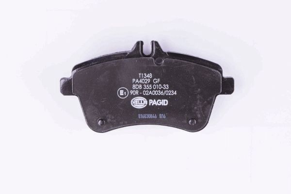 HELLA PAGID 8DB 355 010-331 Brake Pad Set, disc brake