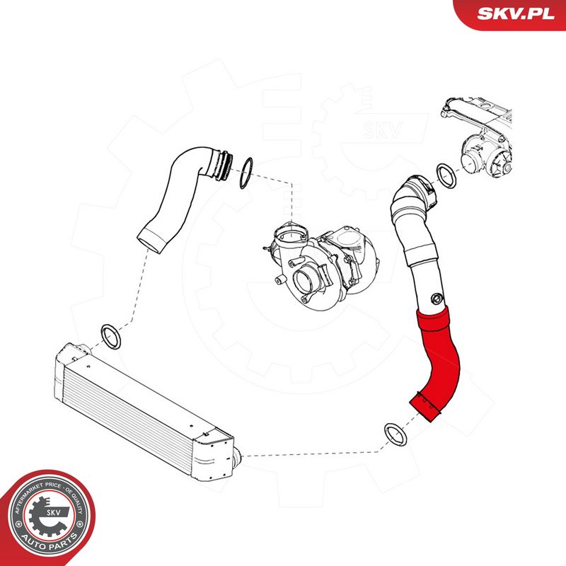 Laadimisõhu voolik, ESEN SKV 43SKV120