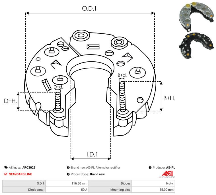 Seadistaja, generaator, AS-PL ARC3025