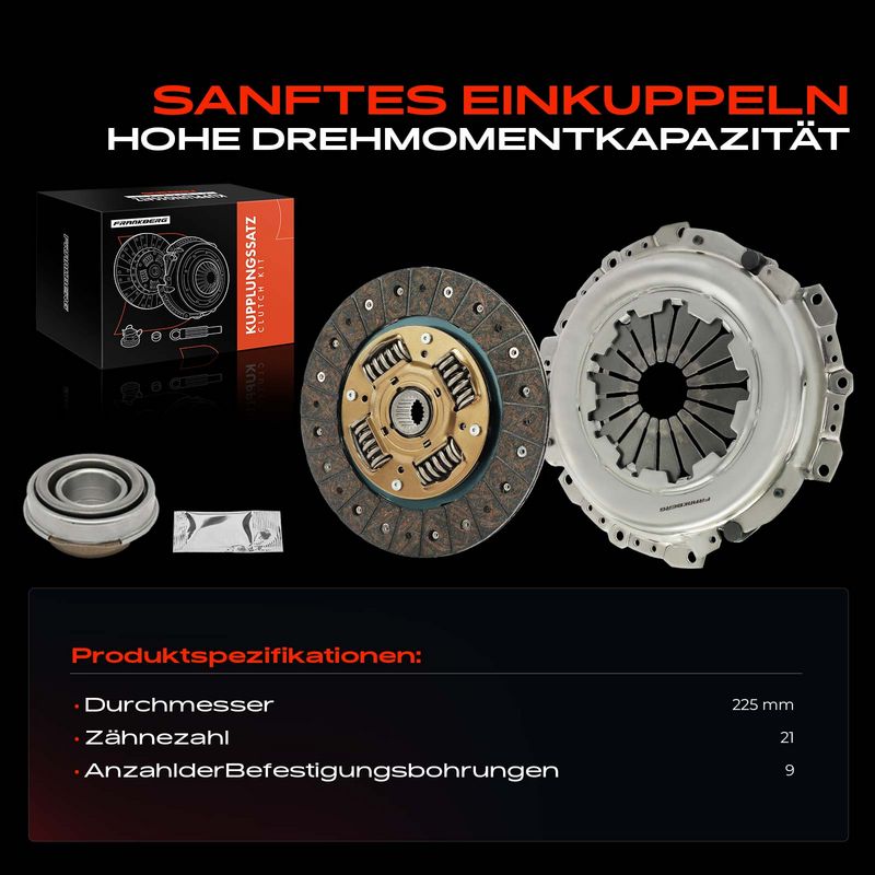 Frankberg 5481FB0028820 Clutch Kit