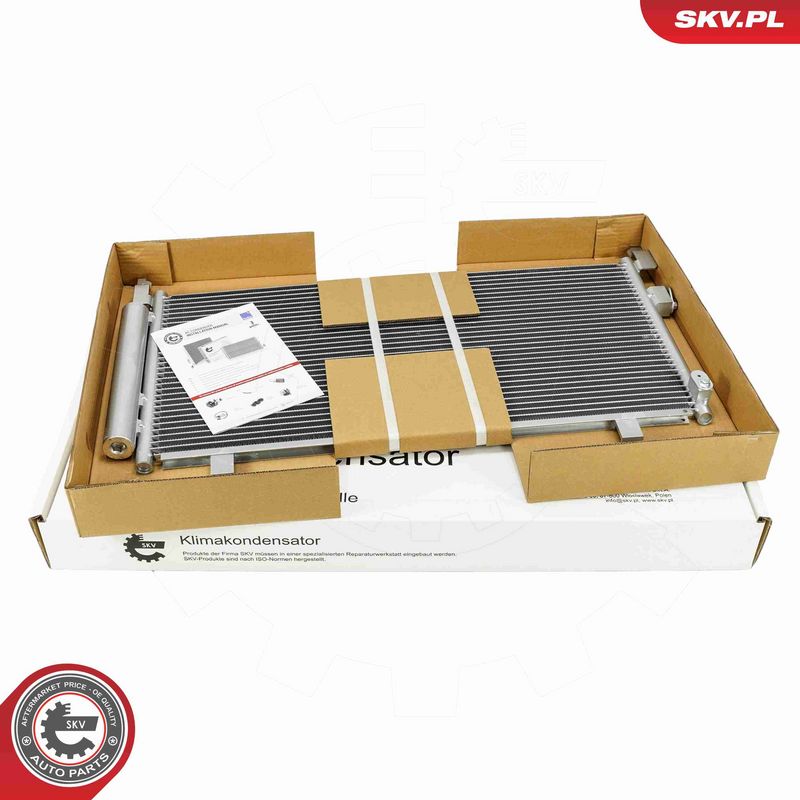 ESEN SKV 86SKV383 Condenser, air conditioning