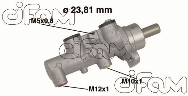 CIFAM OPEL Главний тормозной цилиндр Meriva A 04-10