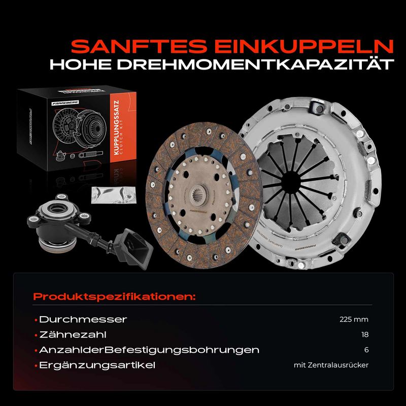 Frankberg 5481FB0037628 Clutch Kit