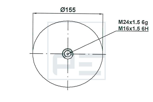 Mech, pneumatické odpružení 084.112-74A