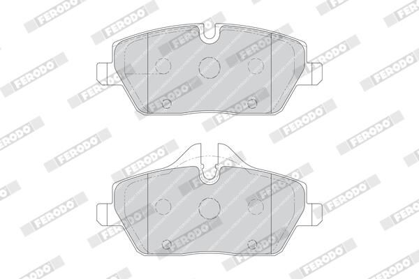 FERODO Plaquettes de frein à disque FDB1747