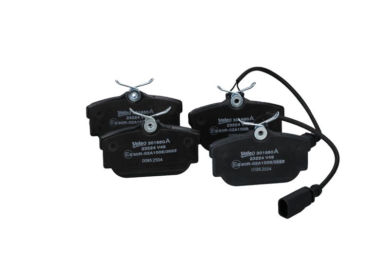 Piduriklotsi komplekt, ketaspidur, VALEO 301650A