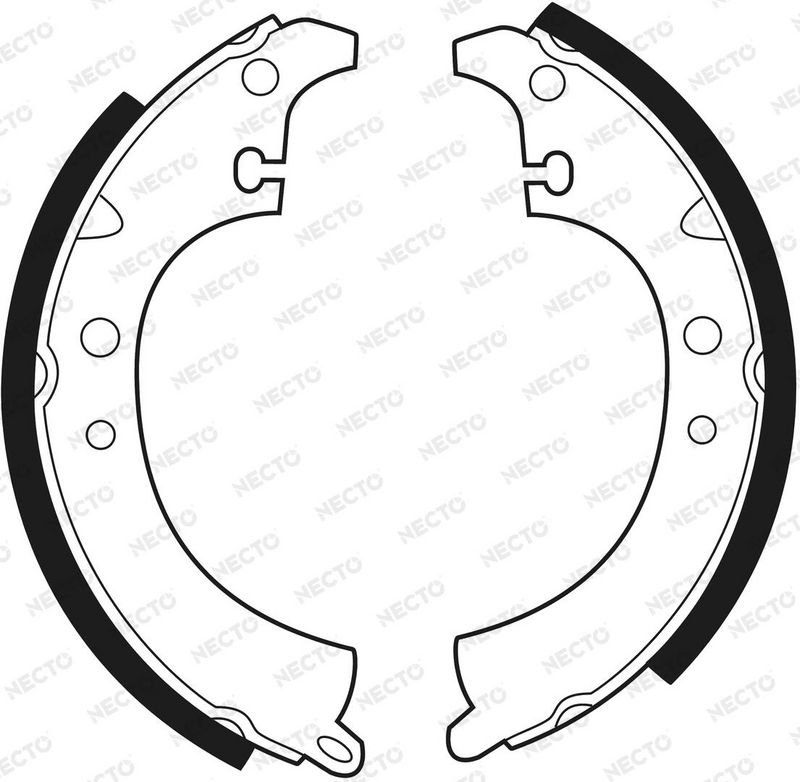 Juego de zapatas de frenos