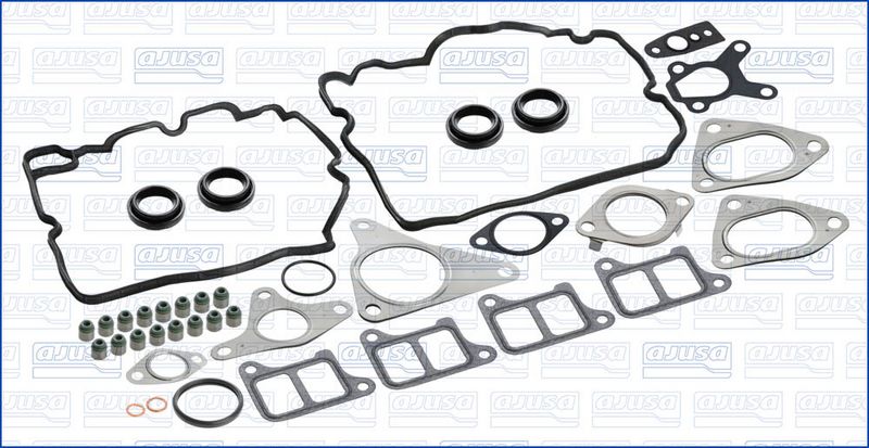 Complete motorpakkingset (omhoog) Rechts