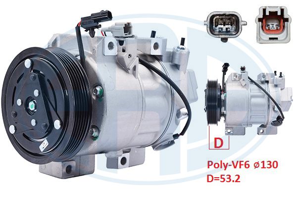 Компресор, система кондиціонування повітря, Era 670142