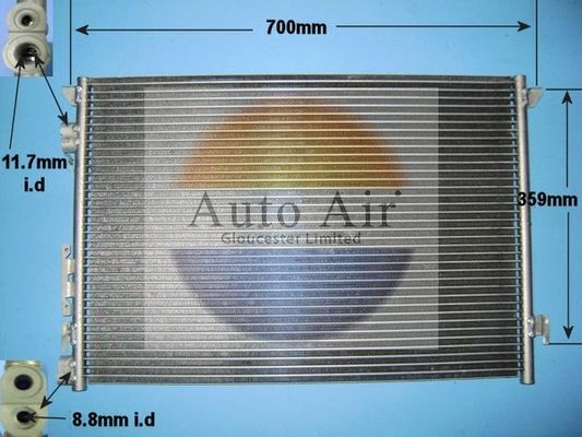 Auto Air Gloucester Condenser, air conditioning 16-1240