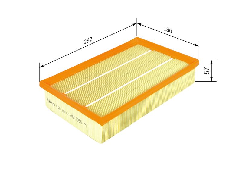 BOSCH F 026 400 033 Air Filter