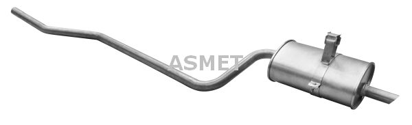 ASMET 20.031 Rear Muffler