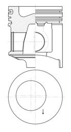 Product Image - Zuiger - 41855600 - KOLBENSCHMIDT