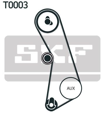 SKF VKMA 02411 Timing Belt Kit