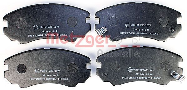 METZGER 1170262 Brake Pad Set, disc brake