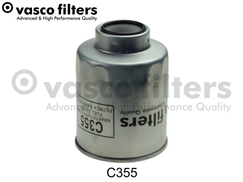DAVID VASCO C355 Kuro filtras