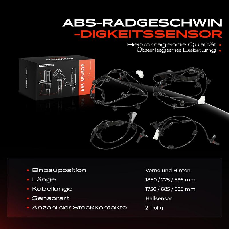 Frankberg 5481FB0061889 Sensor, wheel speed