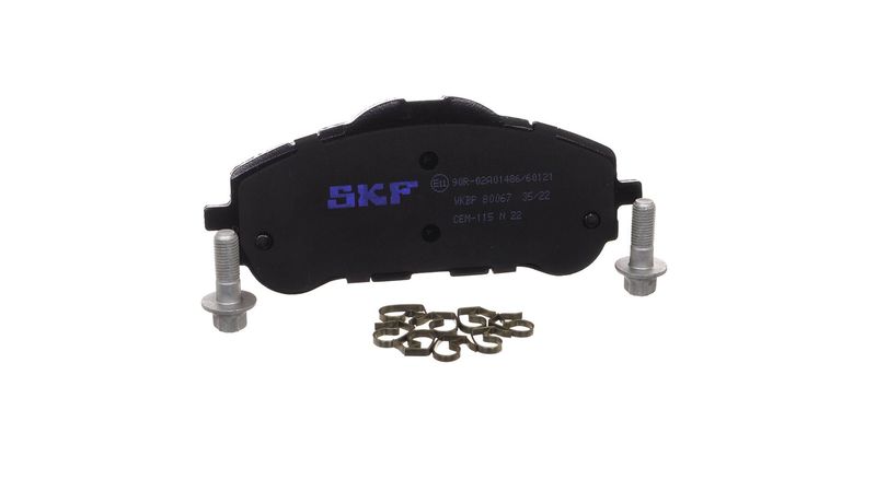 SKF VKBP 80067 Комплект гальмівних накладок, дискове гальмо