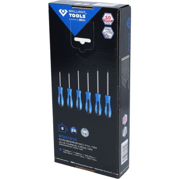 Kruvikeerajate komplekt, KS TOOLS BT031010