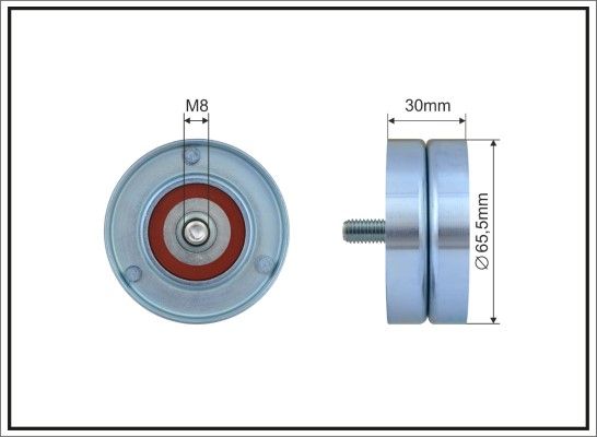 Натяжний ролик, поліклиновий ремінь, Caffaro 39898