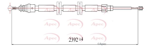 APEC Cable Pull, parking brake CAB1677
