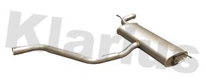 KLARIUS 211437 Rear Silencer