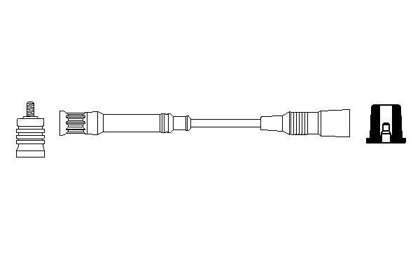 Провід високої напруги, Bosch 0356912898