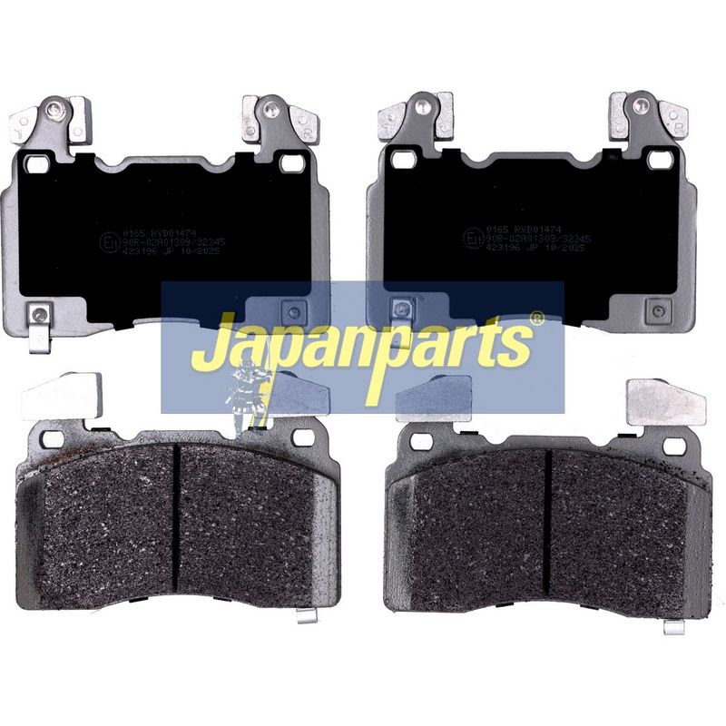 set placute frana,frana disc JAPANPARTS PA-0165AF