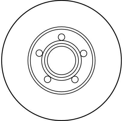 TRW DF2652 Brake Disc