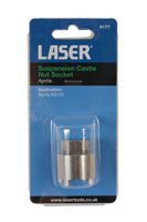 Laser Tools Suspension Castle Nut Socket - Aprilia